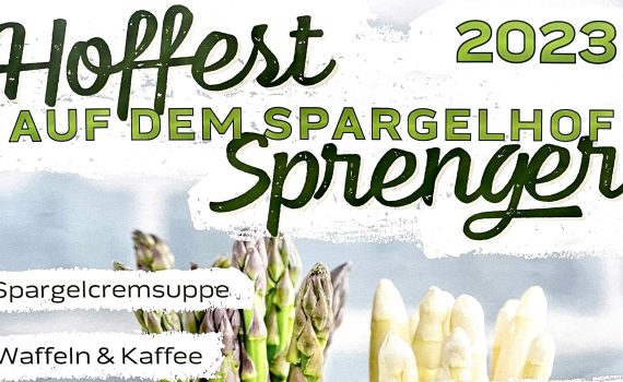 Hoffest am 01. Mai 2023 bei Spargel Sprenger in Delbrück